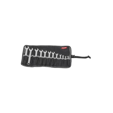 Holex Wrench Set in Tool Roll, 12 Pc 686003 12